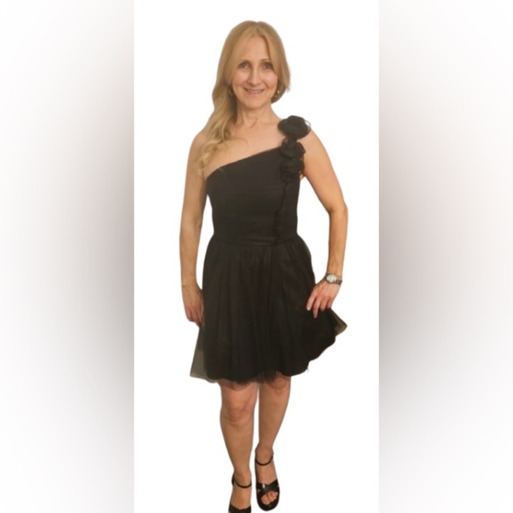 Aidan Mattox Black Dress